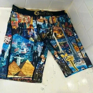 Ethika City Print Boxer Briefs New size Large